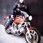 Image of Paul Garson on a motorcycle